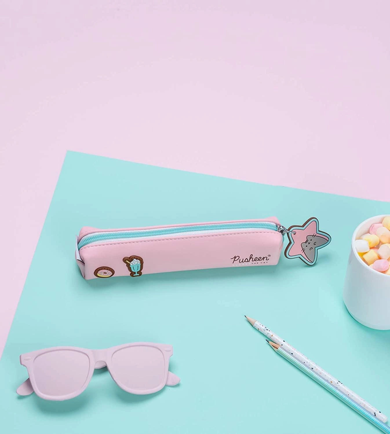 PUSHEEN Mini Pencil Case Pusheen Rose Collection