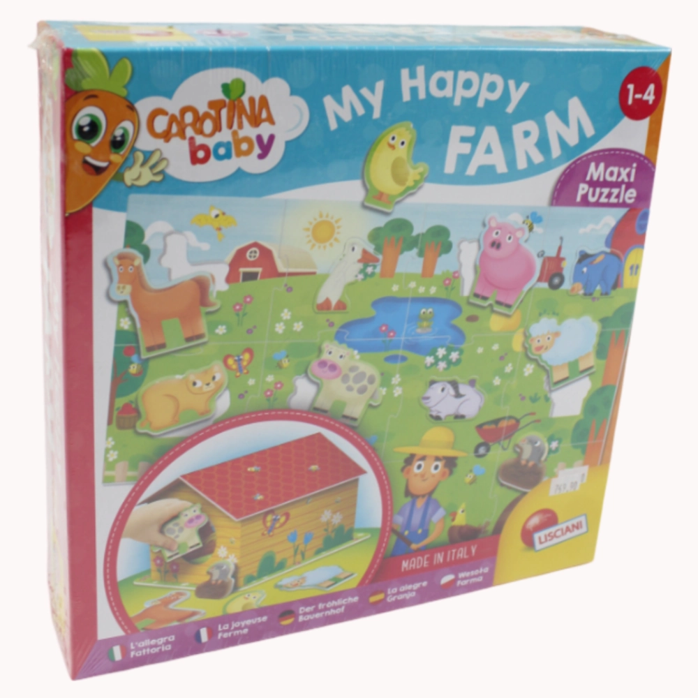Puzzle Carotina Baby  My Happy Farm Lisciani
