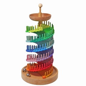 Rainbow Musical Ball Run Assembly Set
