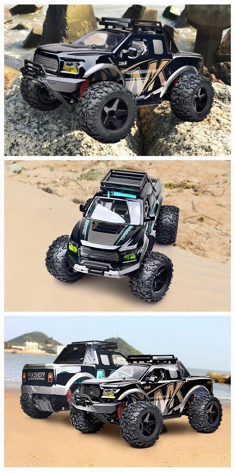 Raptor PF150 Warrior Big Wheel 4x4 Rock Crawler RC Car
