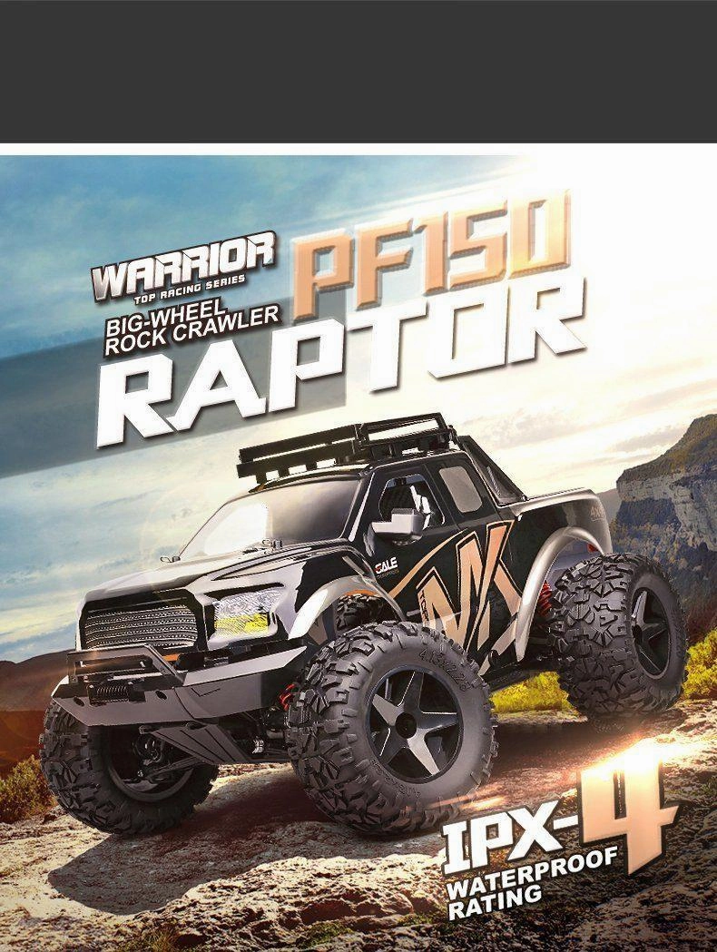 Raptor PF150 Warrior Big Wheel 4x4 Rock Crawler RC Car