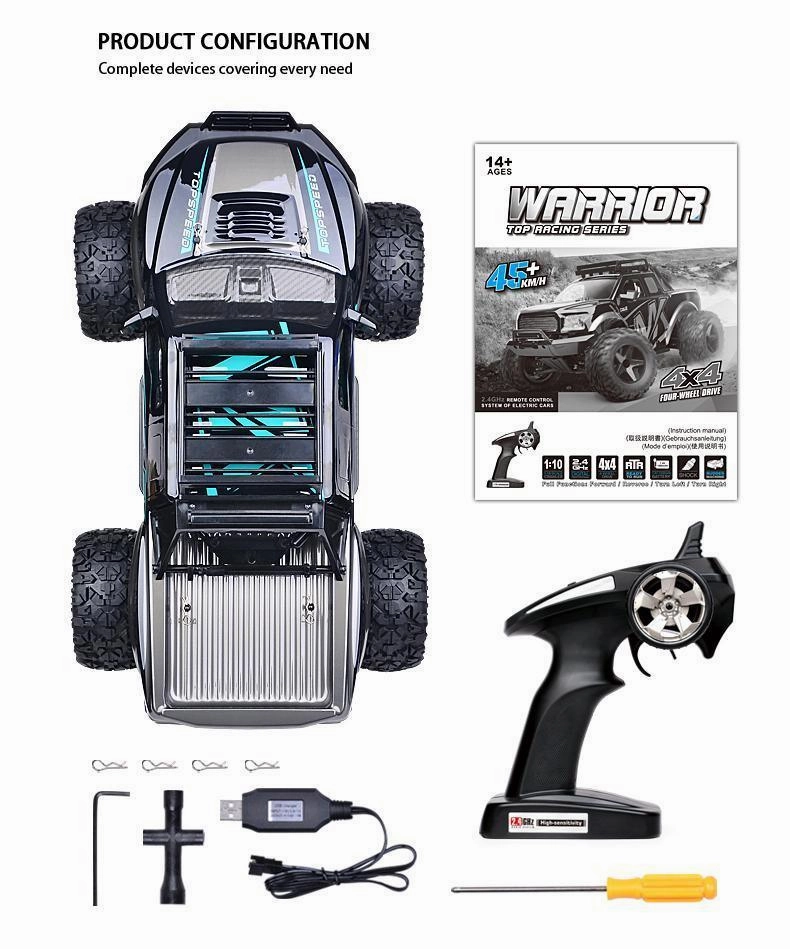 Raptor PF150 Warrior Big Wheel 4x4 Rock Crawler RC Car