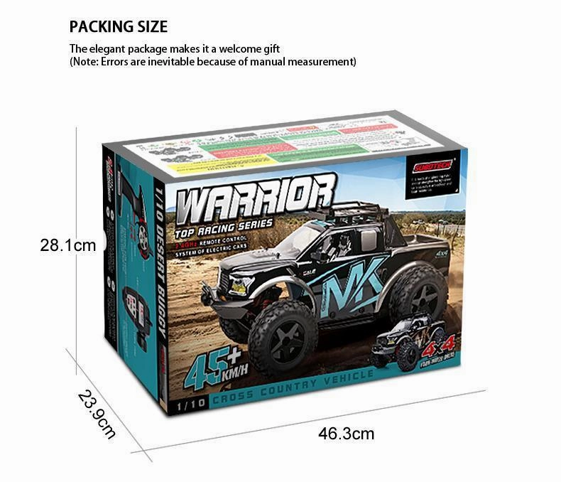 Raptor PF150 Warrior Big Wheel 4x4 Rock Crawler RC Car