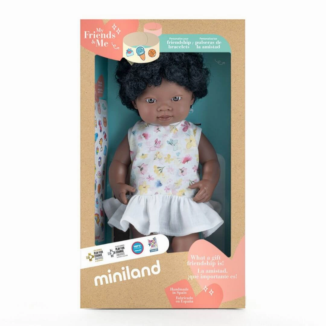 Realistic Montessori Doll - Black Girl