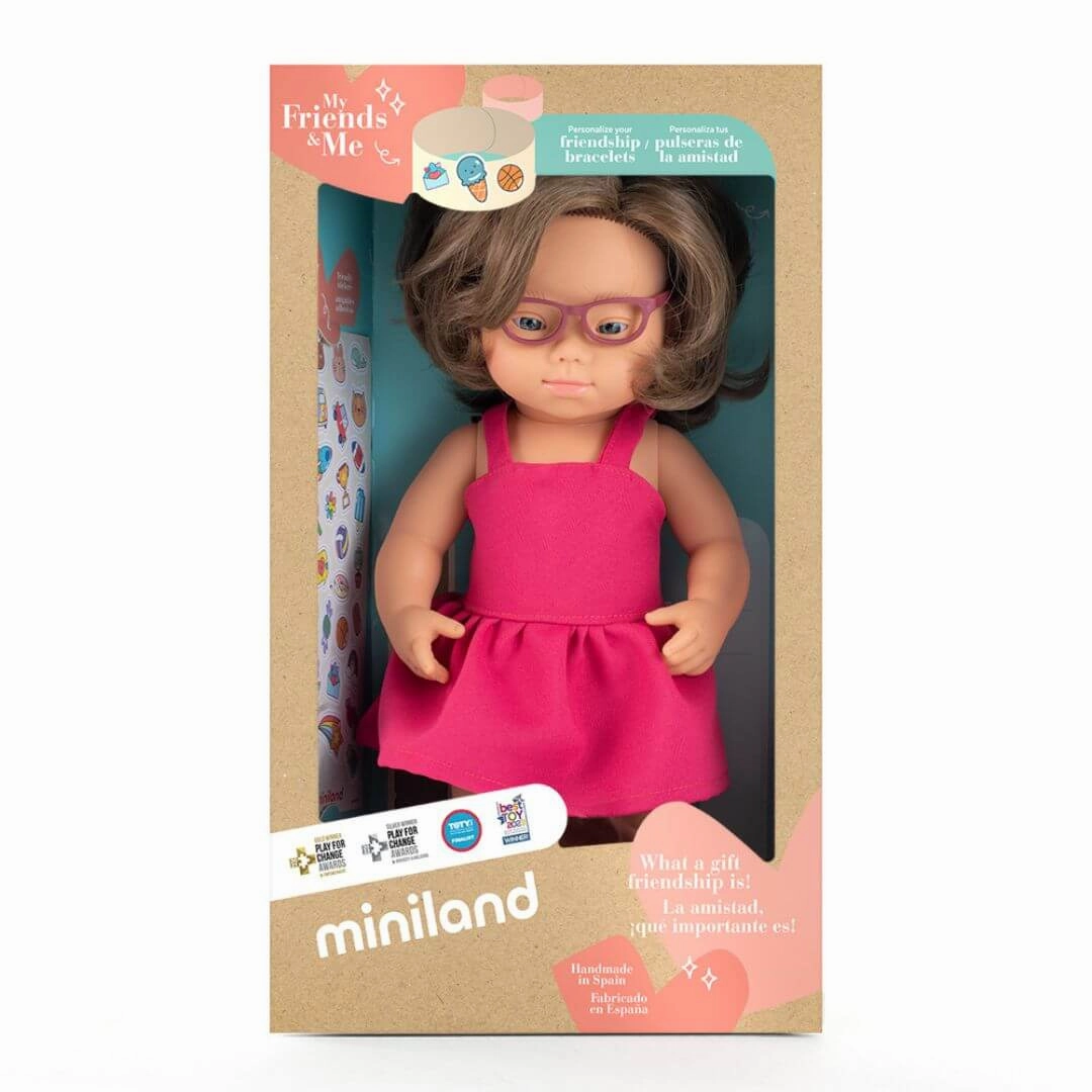 Realistic Montessori Doll with Down Syndrome