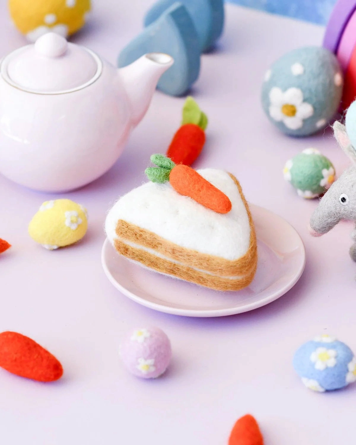 Sale Felt Carrot Cake