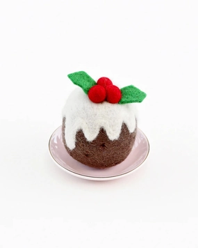 Sale Felt Christmas Pudding, Tall