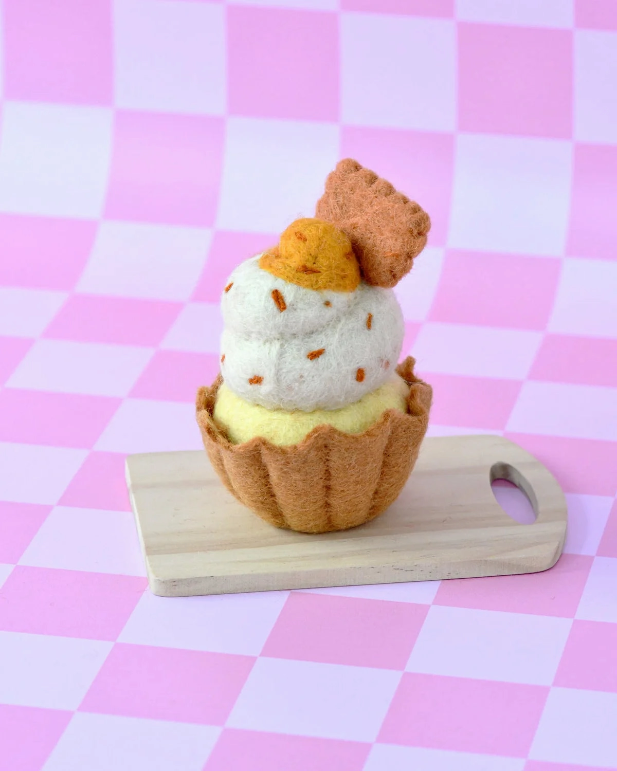 Sale Felt Giant Biscoff Cupcake
