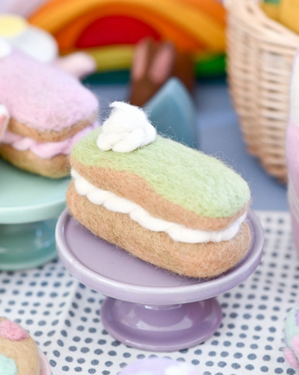 Sale Felt Matcha Eclair