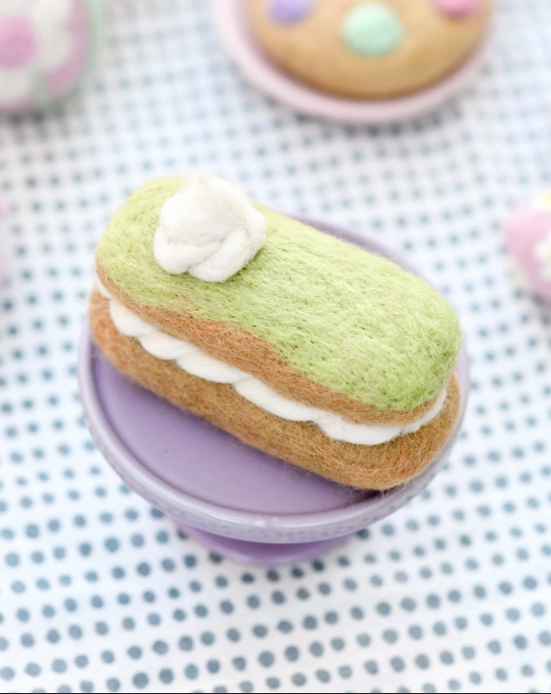 Sale Felt Matcha Eclair