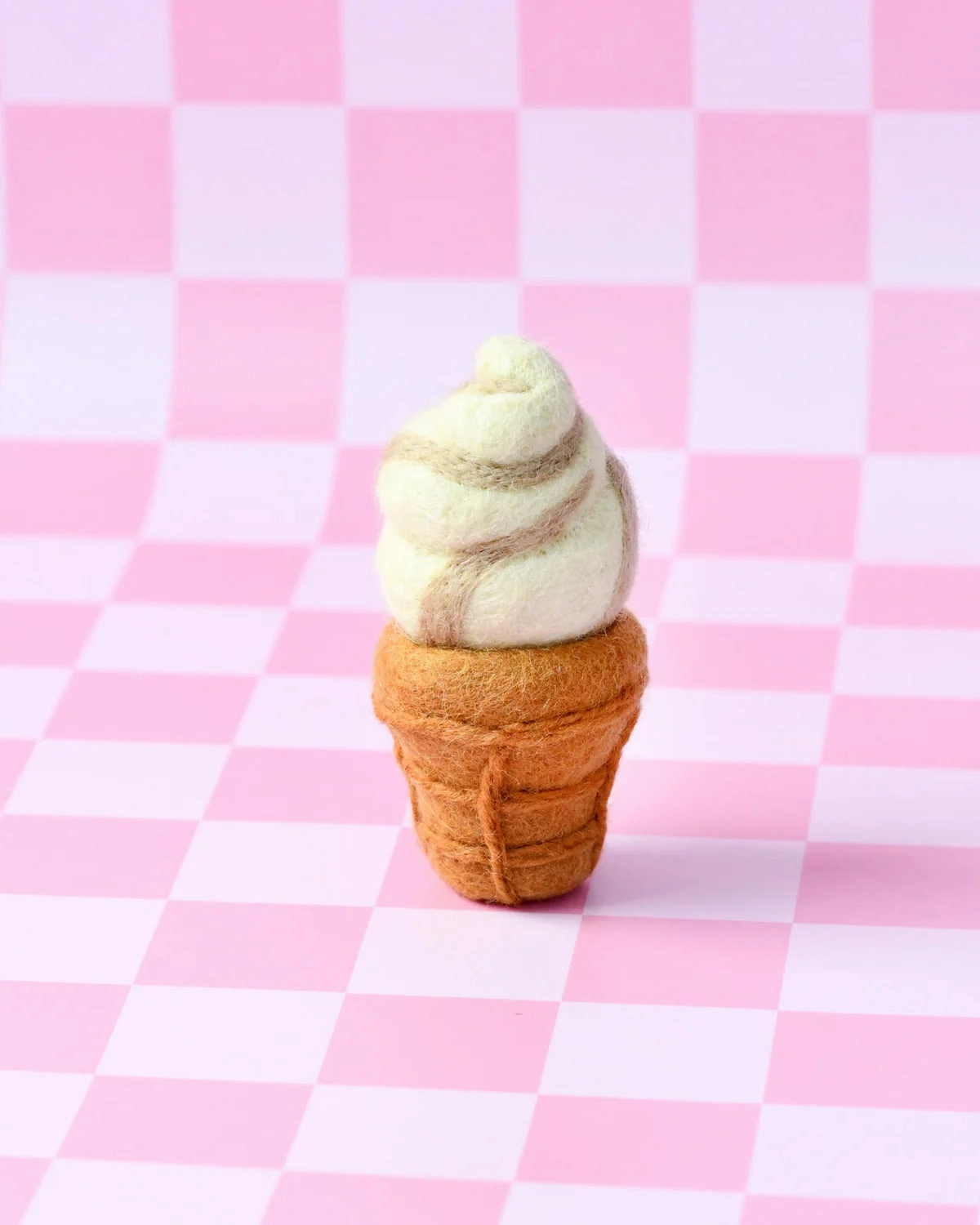 Sale Felt Vanilla Soft Serve Ice Cream