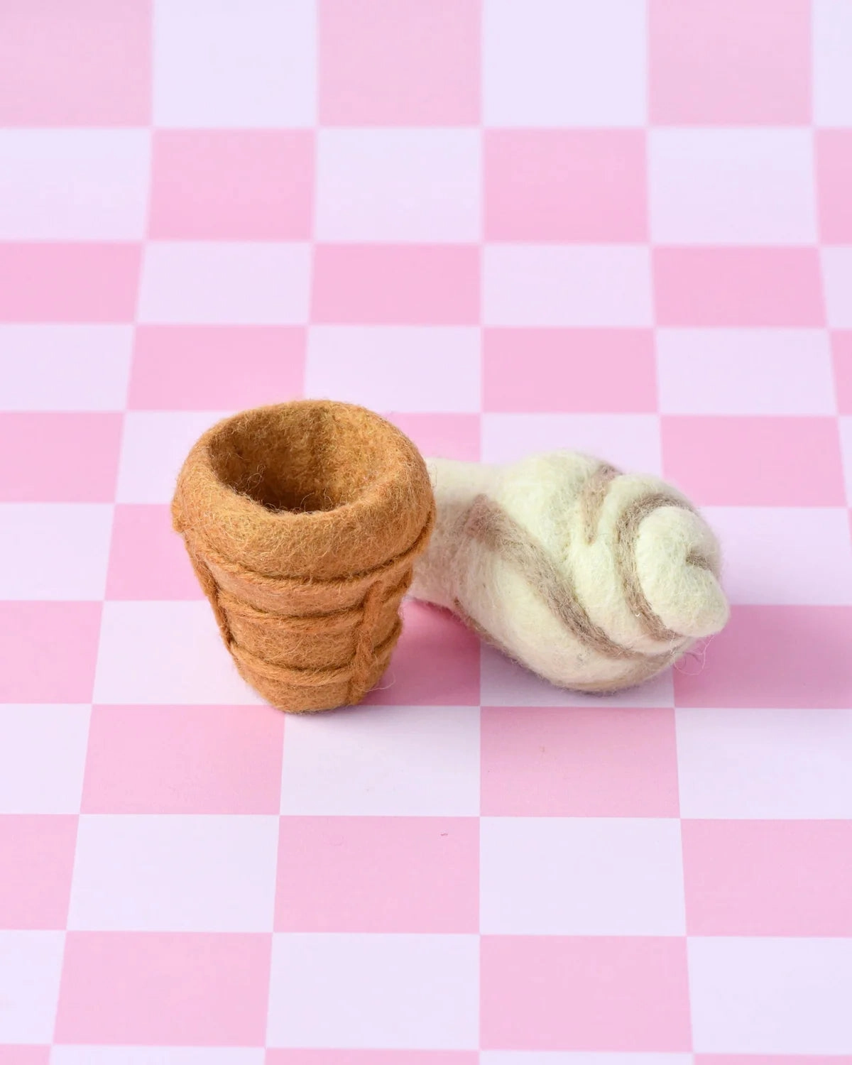 Sale Felt Vanilla Soft Serve Ice Cream