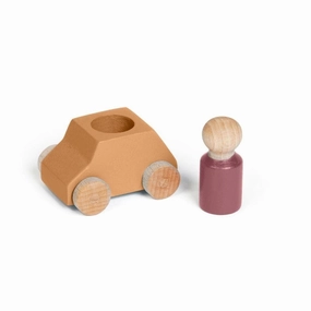 Sale Lubulona Ochre Car with Plum Figure