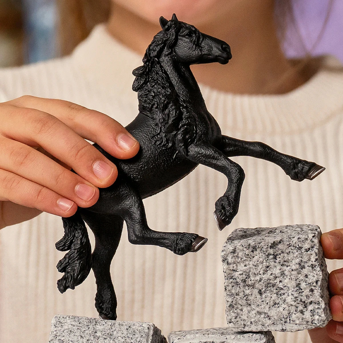 Schleich 13975 Friesian Stallion Figure