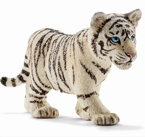 Schleich 14732 Tiger Cub White Figure