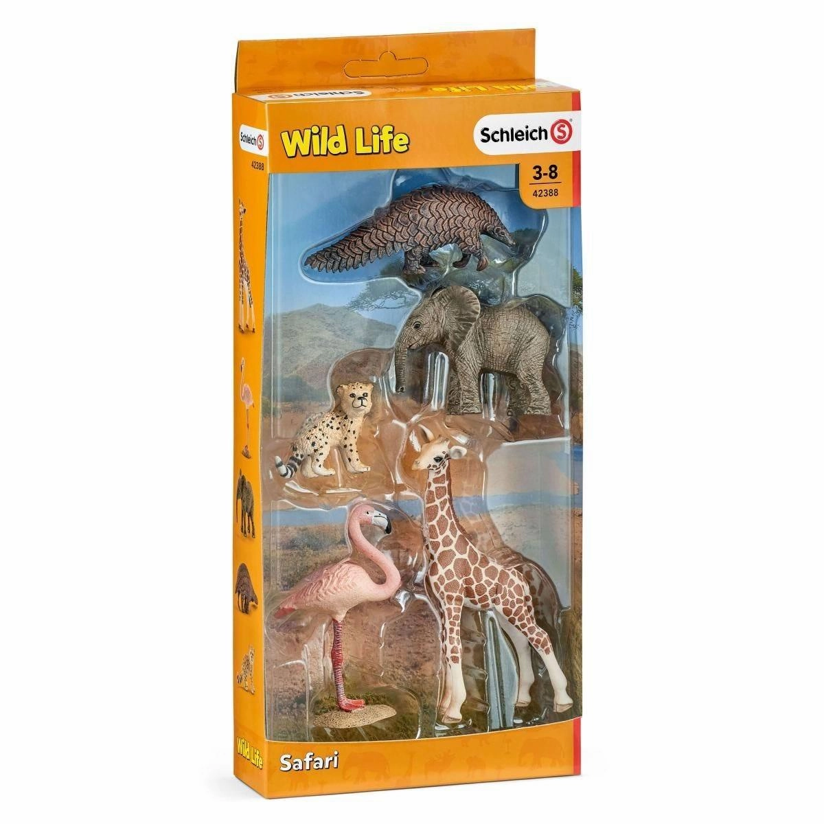 Schleich 42388 Assorted Wild Life Animals Figures