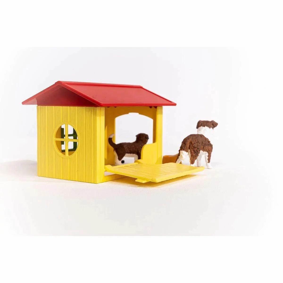 SCHLEICH 42573 Friendly Dog House Playset