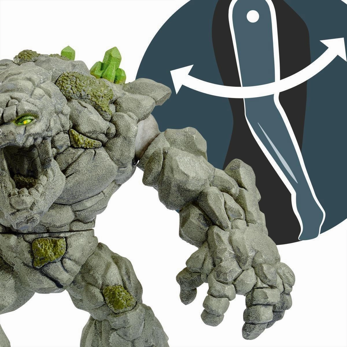 Schleich 70141 Eldrador Stone Monster Figure