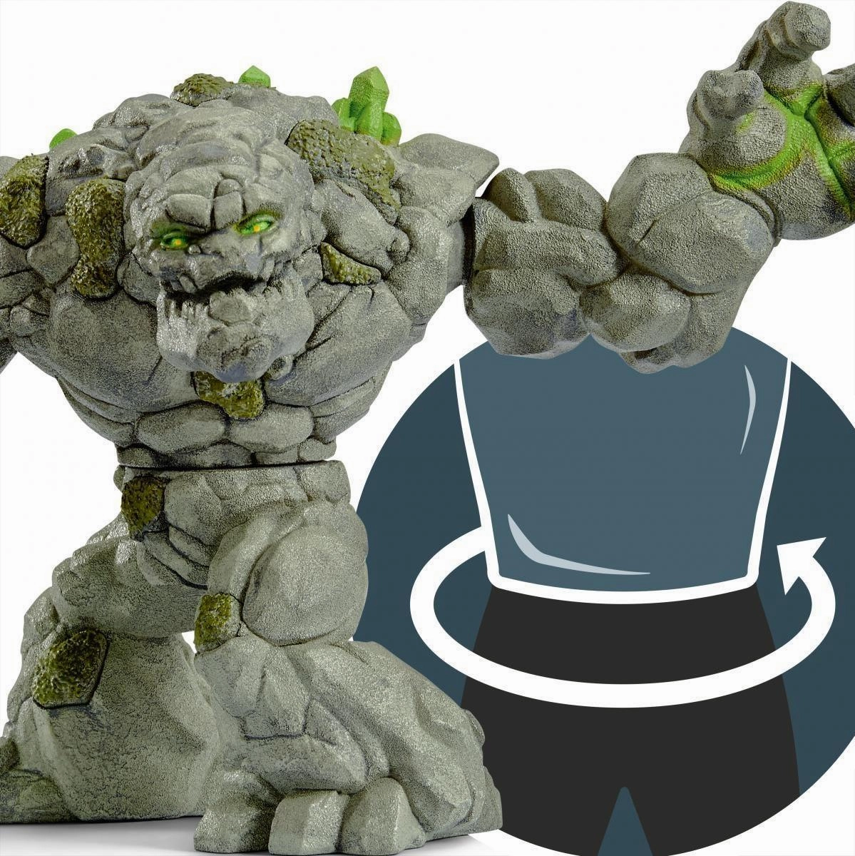 Schleich 70141 Eldrador Stone Monster Figure