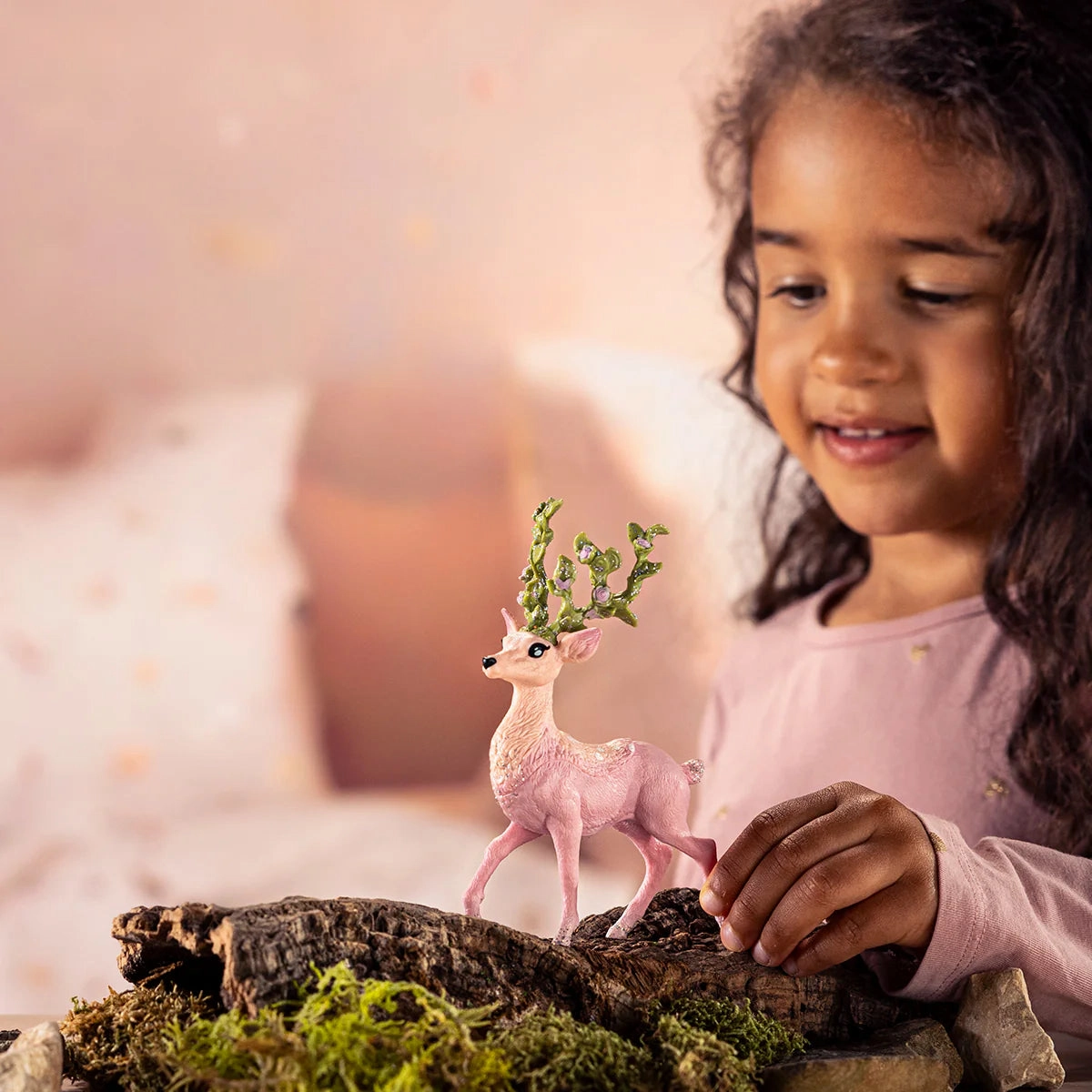 SCHLEICH 70793 Magic Deer Fantasy Figure