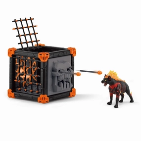 schleich BattleCave Lava Hyena