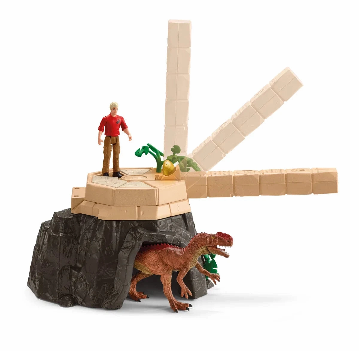 schleich Capture of the Temple of Dino  Mega Set