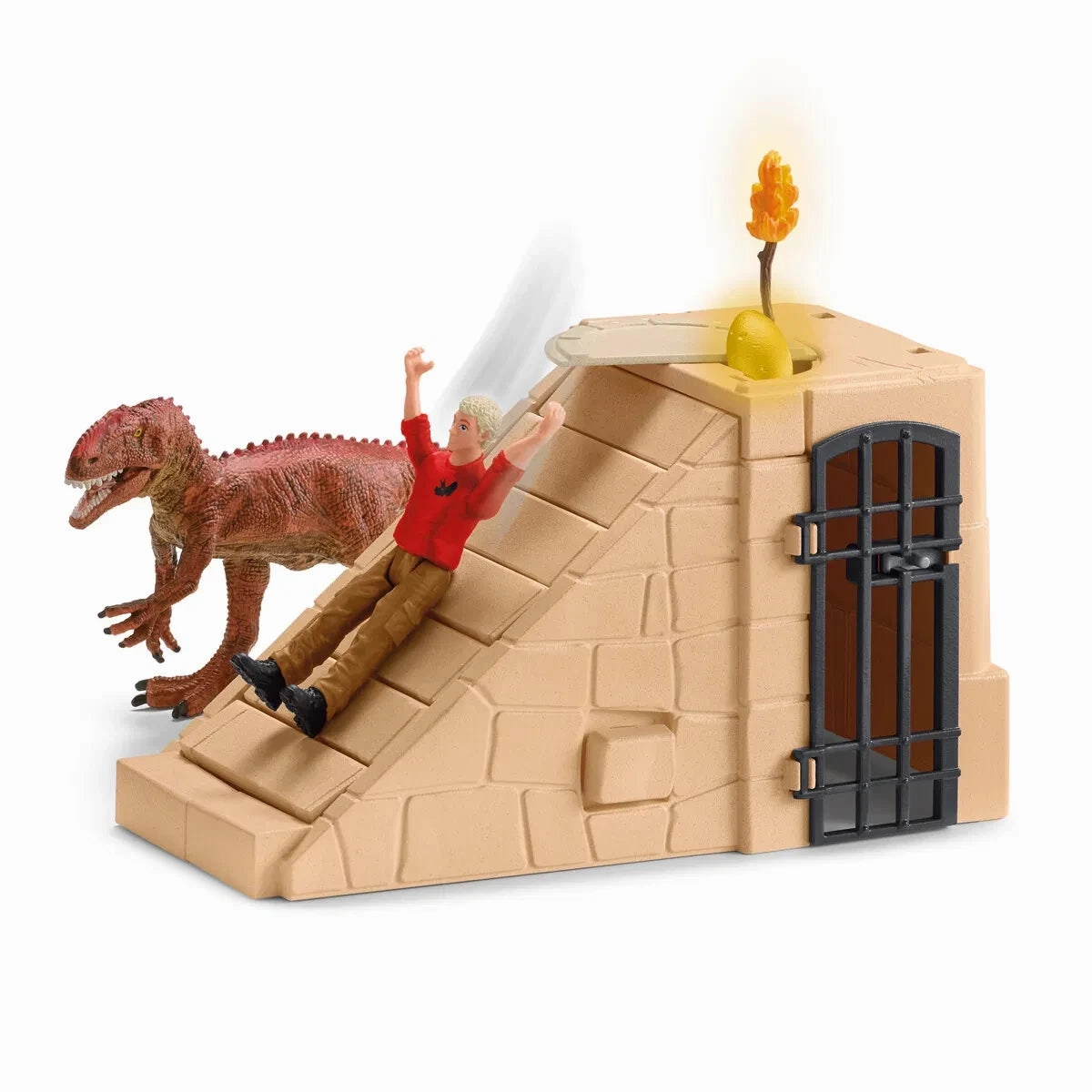 schleich Capture of the Temple of Dino  Mega Set