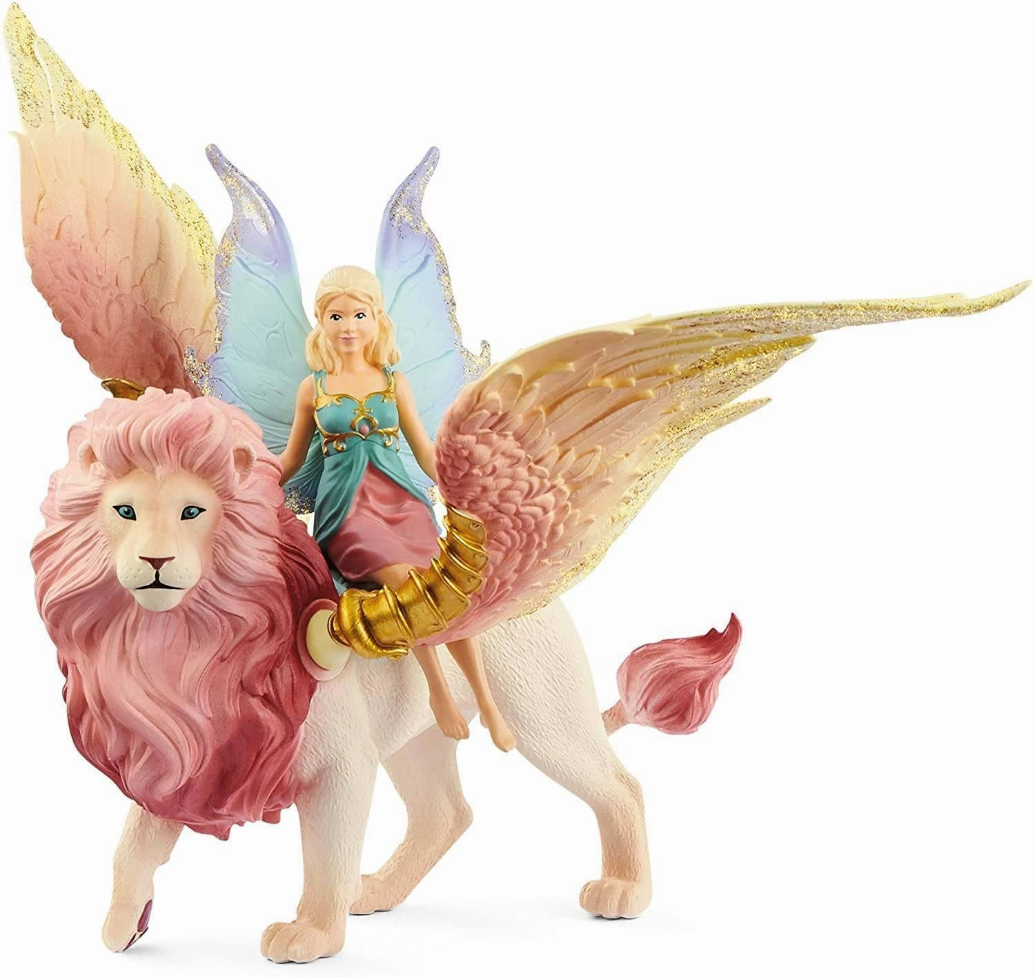 Schleich Fairy in Flight on Winged Lion