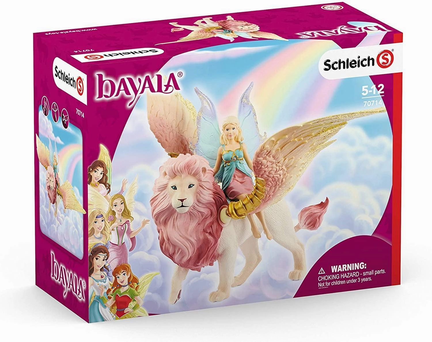 Schleich Fairy in Flight on Winged Lion