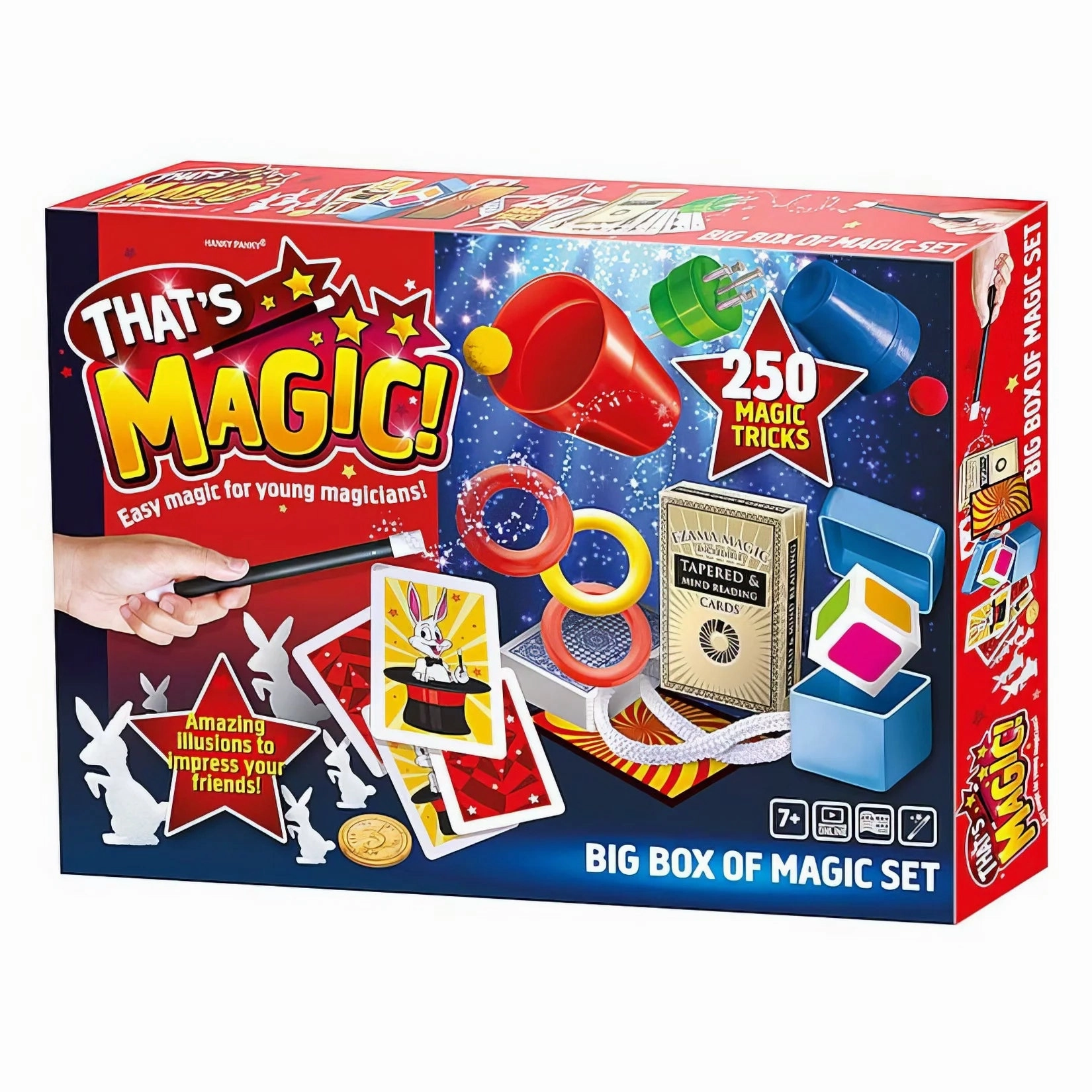 Science Mad Big Box of Magic Set (250 Tricks)