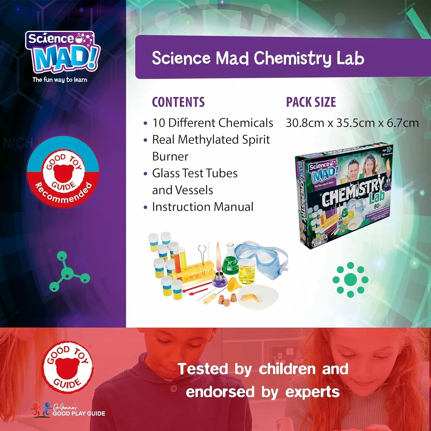 Science Mad Chemistry Lab Kit