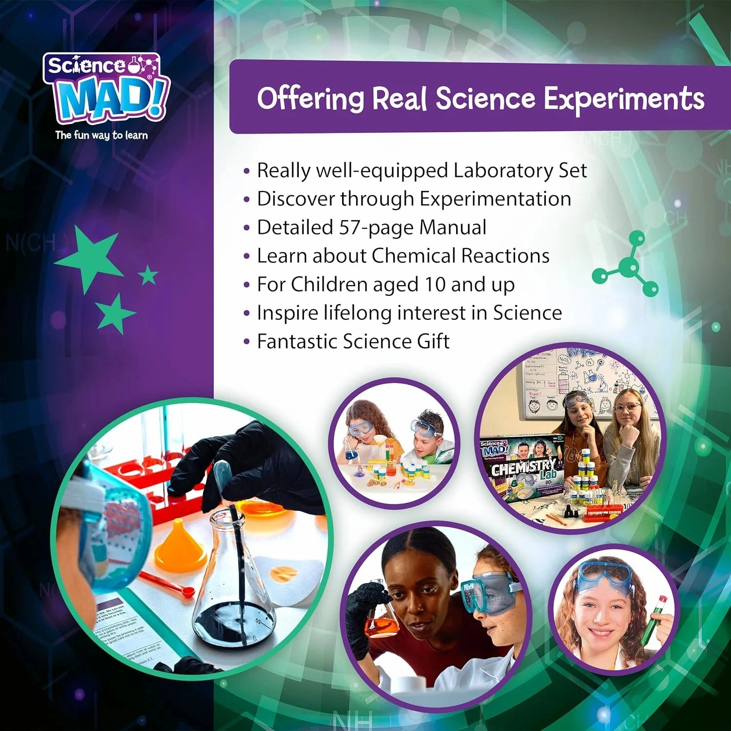 Science Mad Chemistry Lab Kit