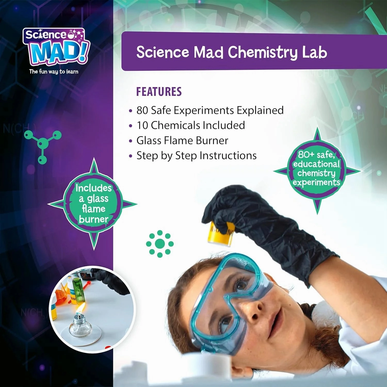 Science Mad Chemistry Lab Kit