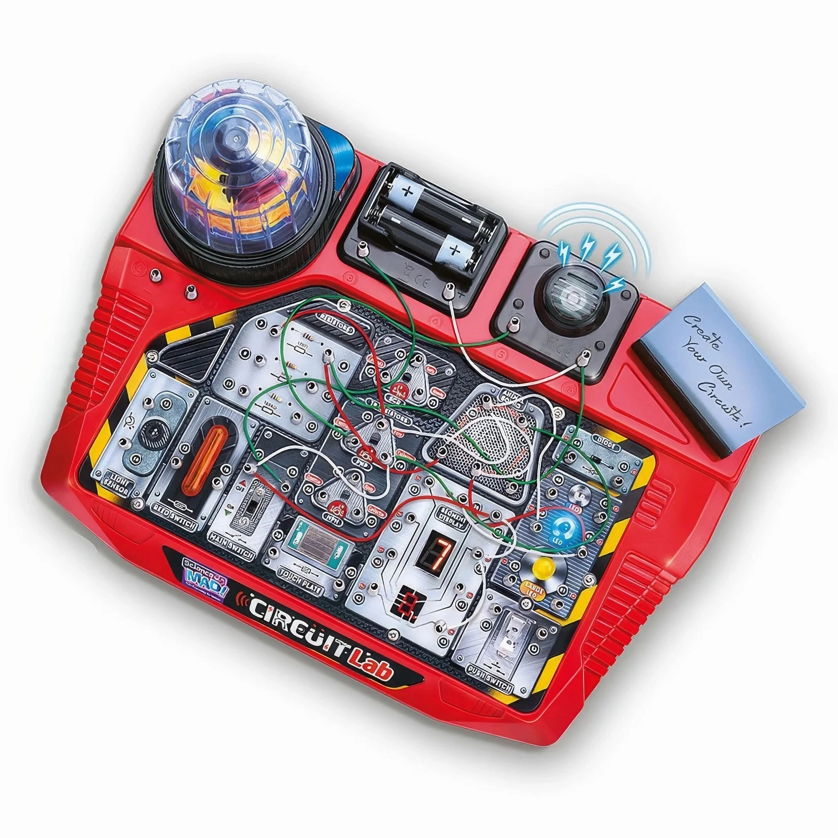 Science Mad Circuit Lab Kit with 50  Experiments