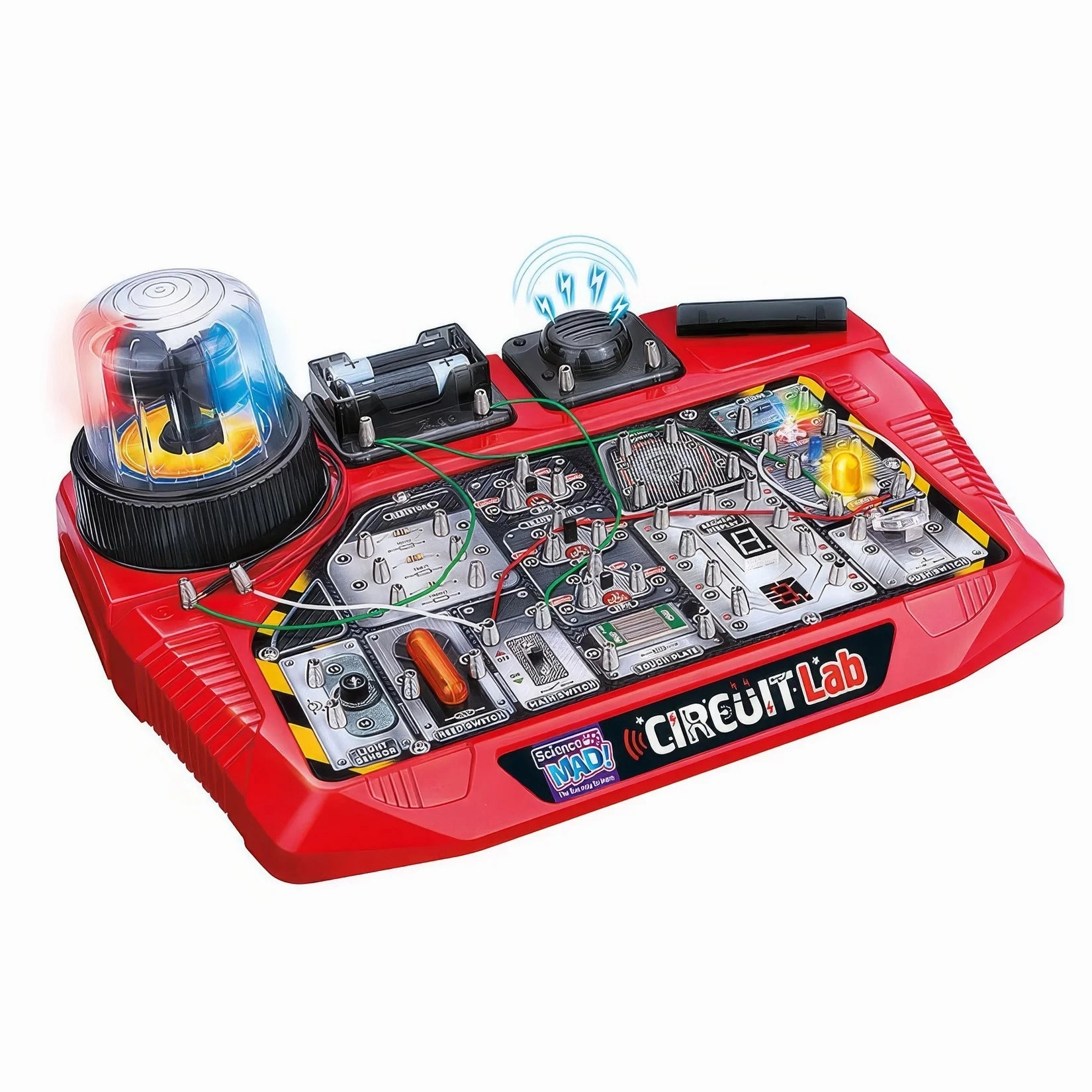Science Mad Circuit Lab Kit with 50  Experiments