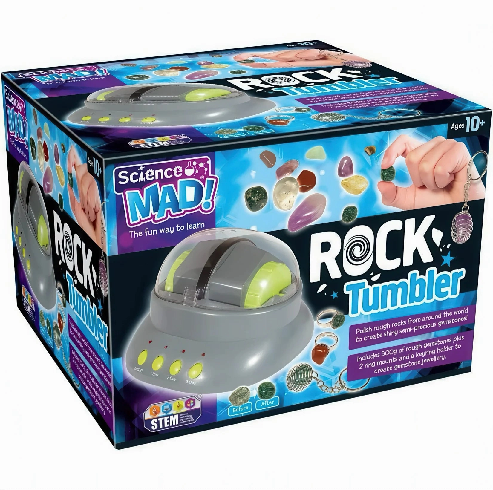 Science Mad Rock Tumbler Machine