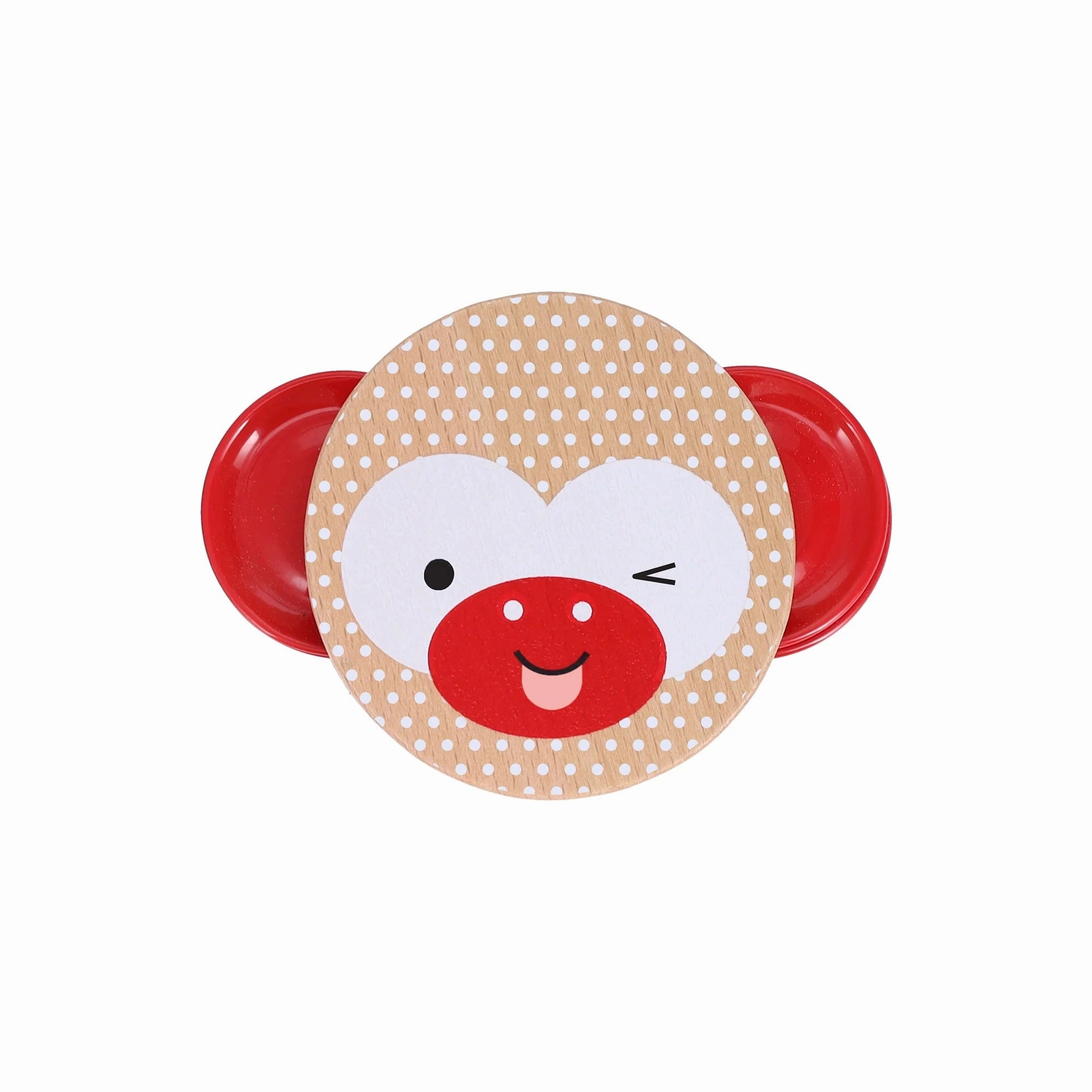 Shake and Play Wooden Tambourine