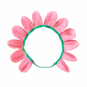 Silk Flower Petal Crown