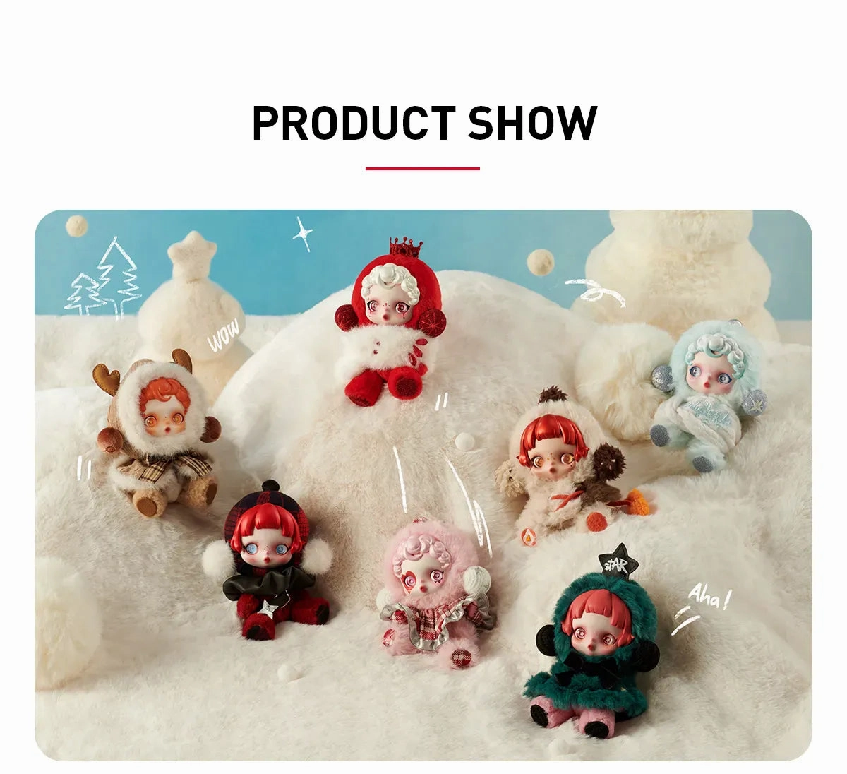 SKULLPANDA Winter Symphony Series - Assorted