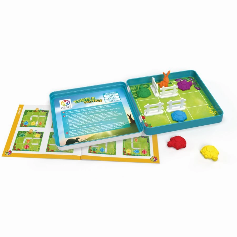 Smart Games - Turtle Tactics Magnetic Travel Tin Box Game