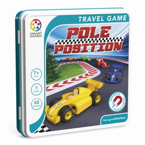 Smart Games Pole Position Magnetic Travel Tin Box Game