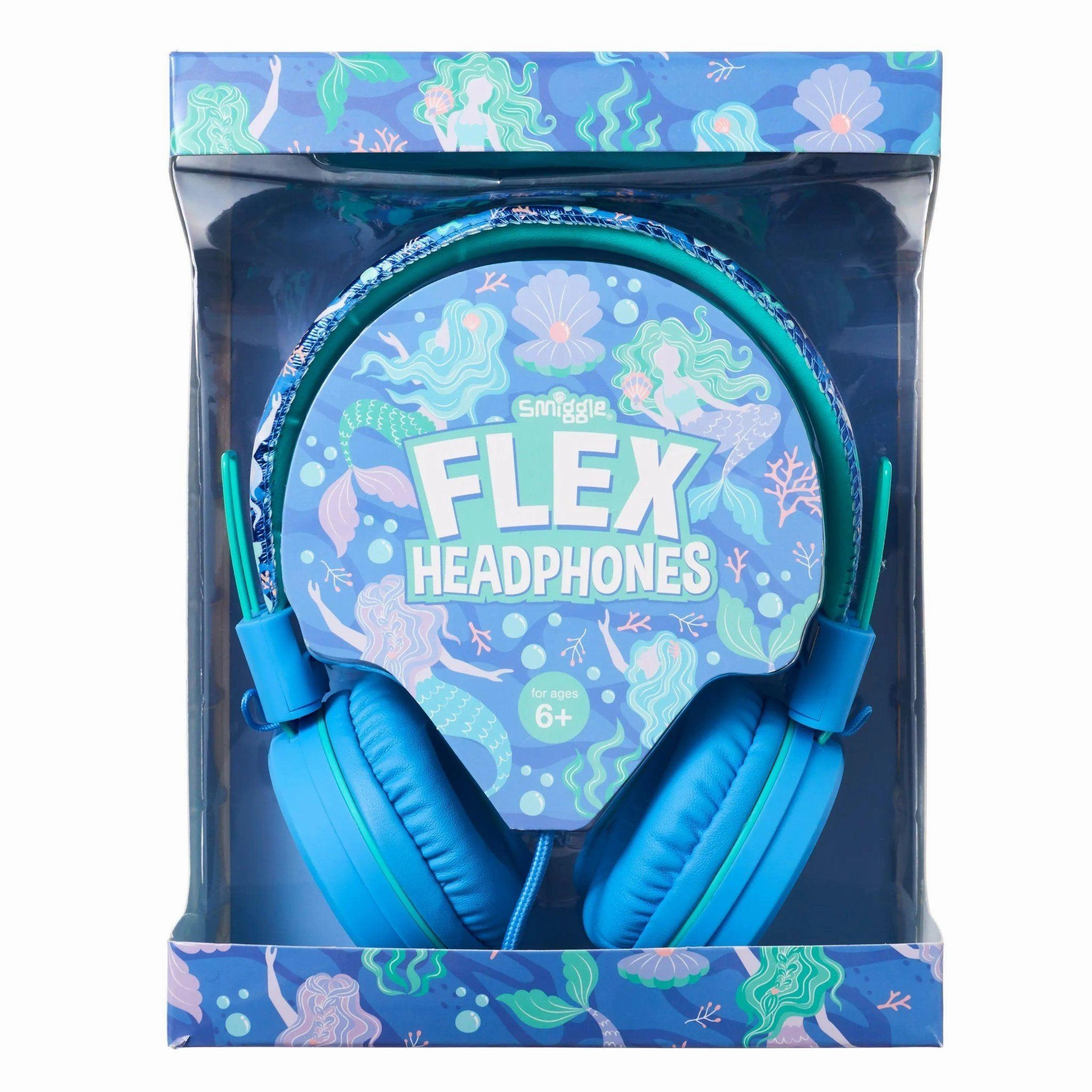 SMIGGLE 412228 Flow Flex Headphones, Cornflower Blue
