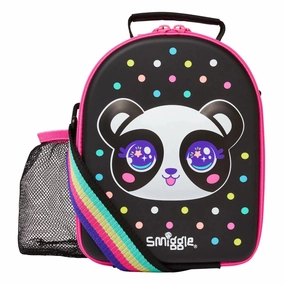 SMIGGLE Best Budz Hardtop Curve Lunchbox - Black Mix