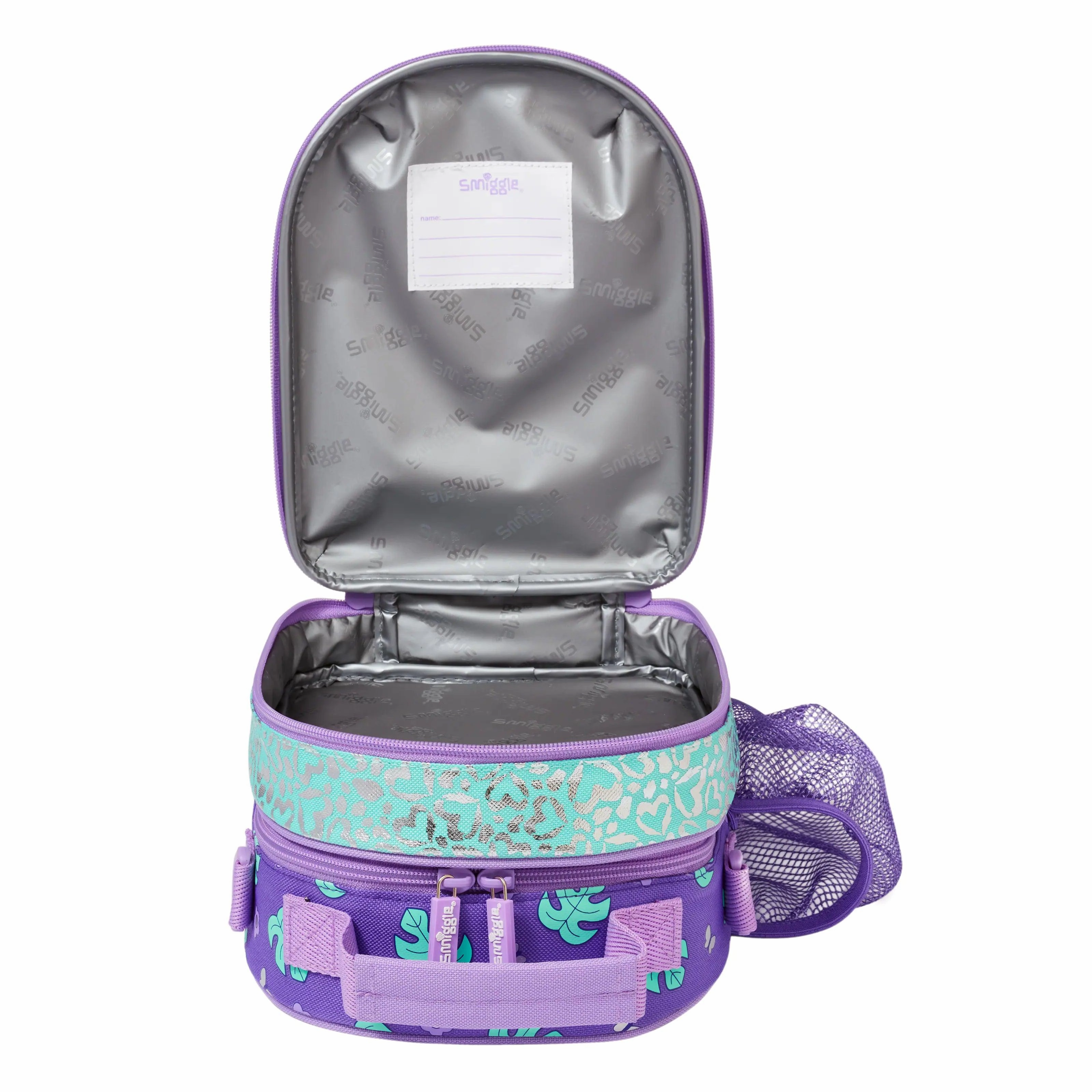 SMIGGLE Best Budz Hardtop Curve Lunchbox - Lilac