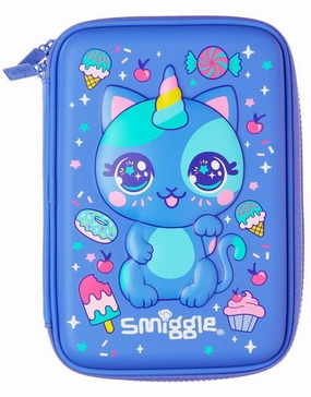 SMIGGLE Budz Character Hardtop Pencil Case - Purple
