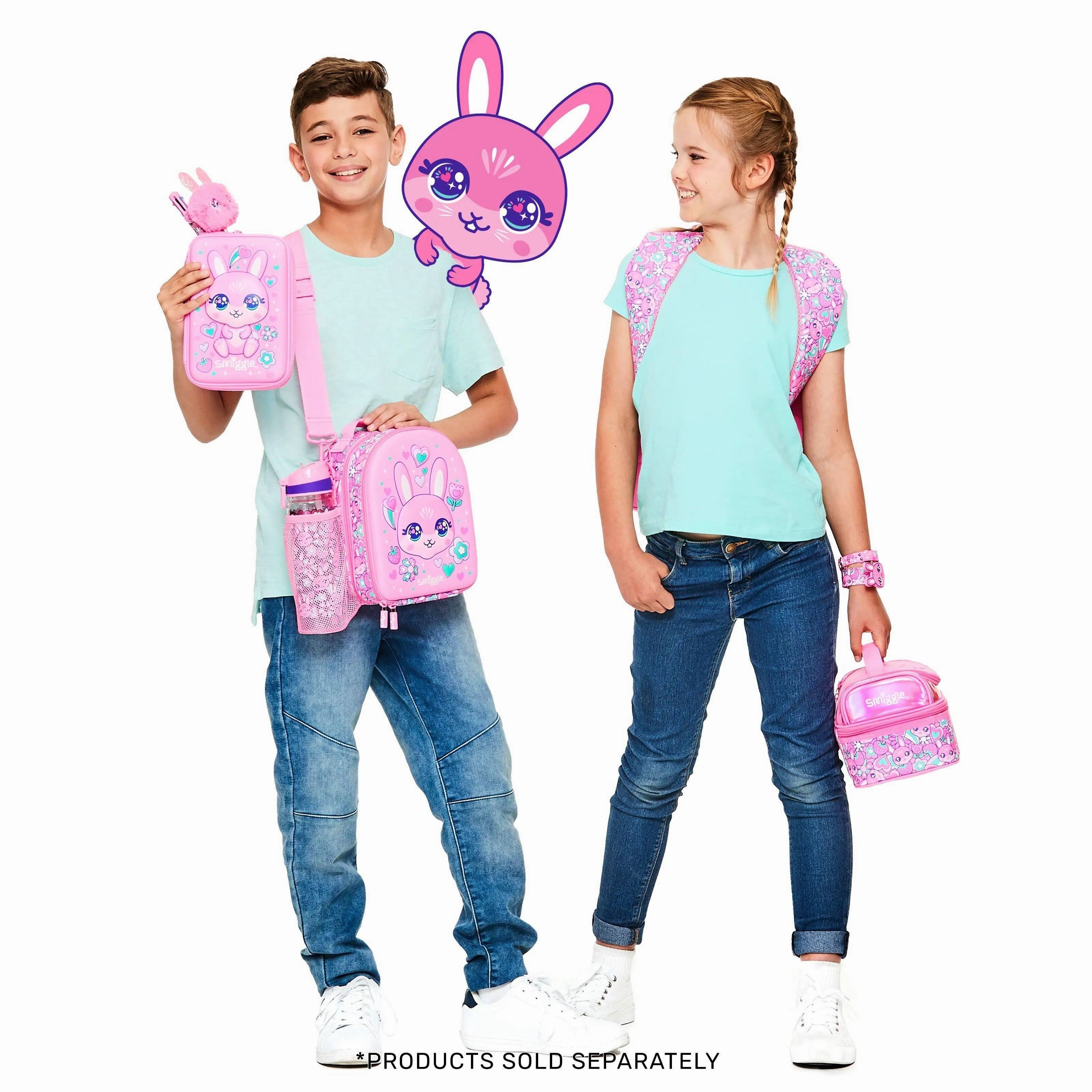 SMIGGLE Budz Character Hardtop Pencil Case, Pink