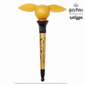 SMIGGLE Harry Potter Novelty Pop Pen -  Gold