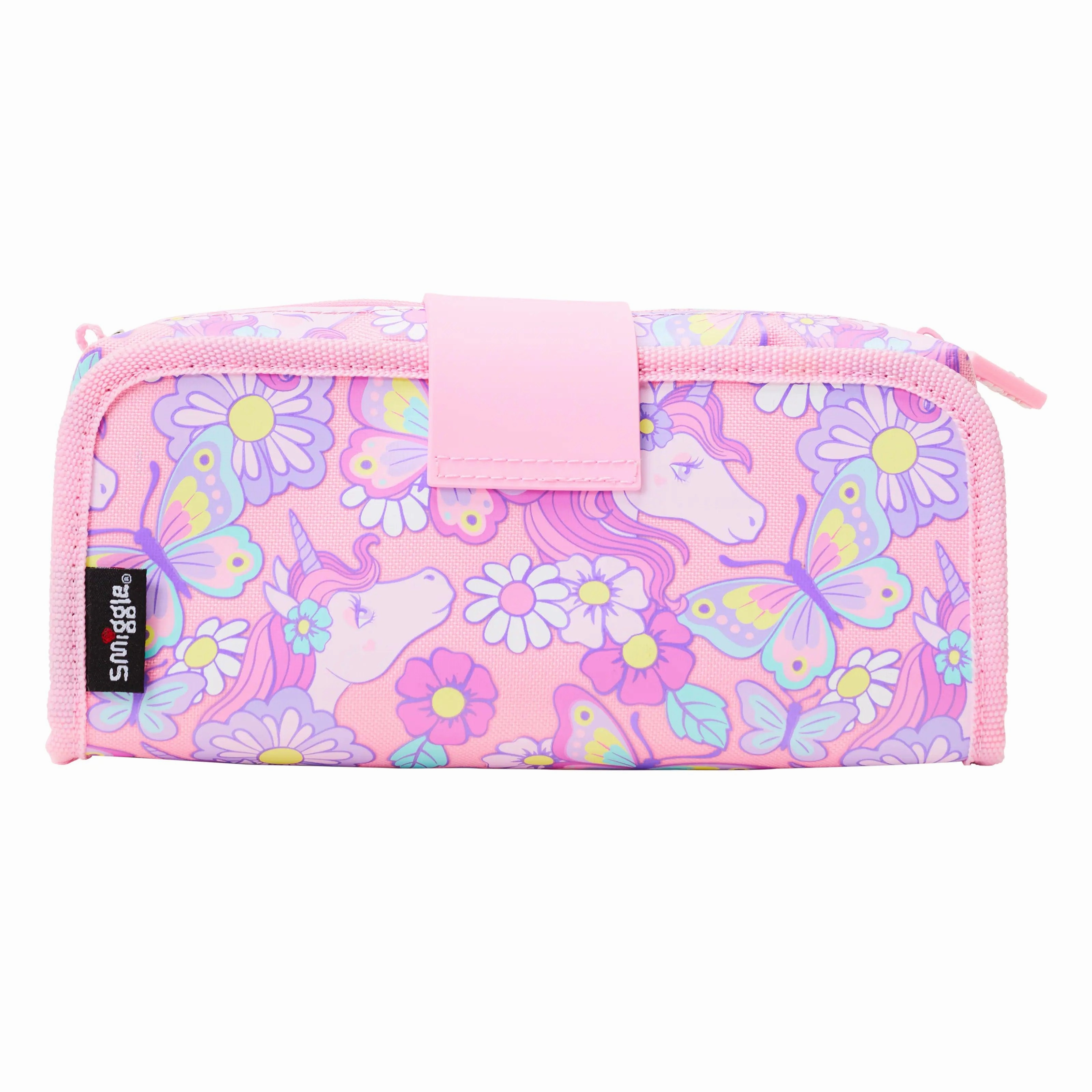 SMIGGLE Hey There Utility Pencil Case - Pink