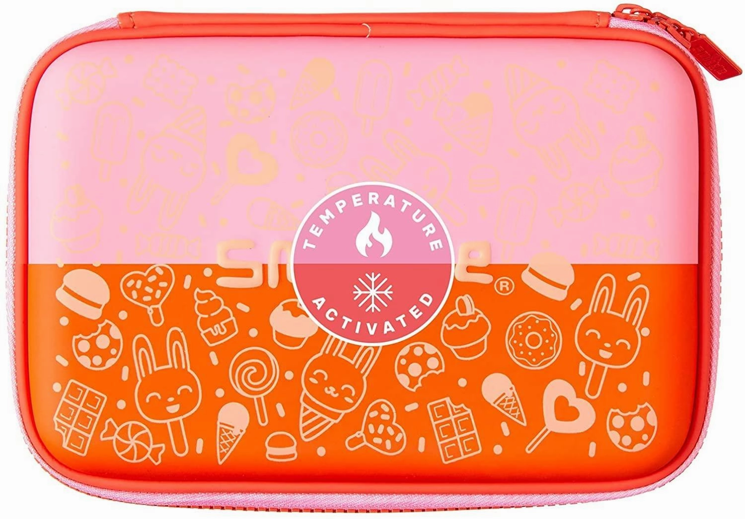 SMIGGLE Pencil Case Colour Change - Coral