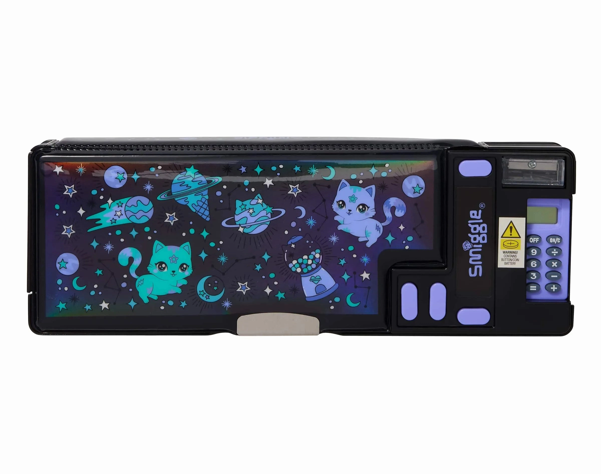 Smiggle Rush Pop Out Pencil Case - Black
